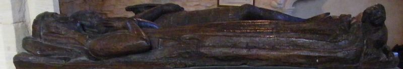 Clifton Reynes - St Mary tomb 1330 Ralph Reynes 1310 effigy Thomas Reynes 1349 wife 1 Cecilia Tyringham 1333-5